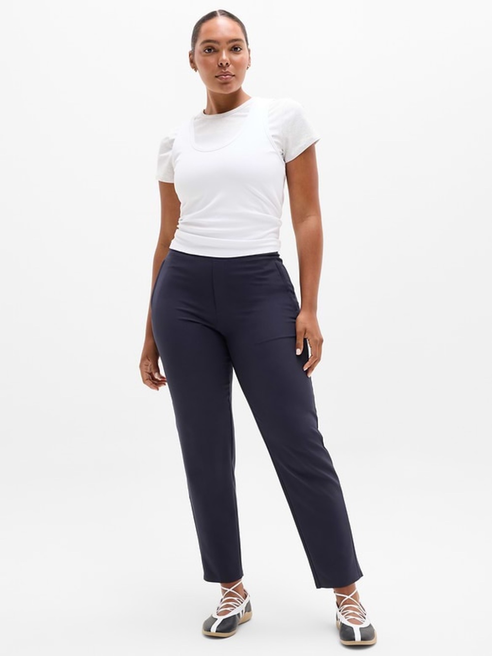 Athleta Endless High Rise Pant Blue
